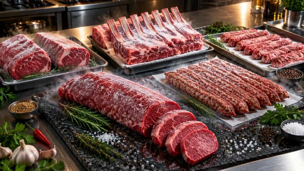 فروش عمده گوشت منجمد آرتا مناسب رستوران کبابی و هتل